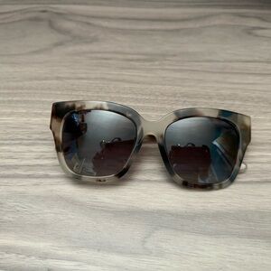 Diff Eyewear Brown Sunglasses with Gradient Lenses